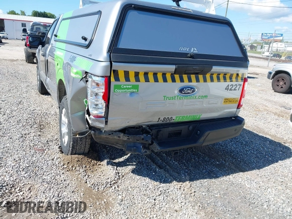 2023 Ford F-150 XL with VIN 1FTNF1E5XPKF47161, listed as a IAAI auction lot 42171620 with 14,623 mi miles and . Bid and sale history available at DreamBid. Image 3.