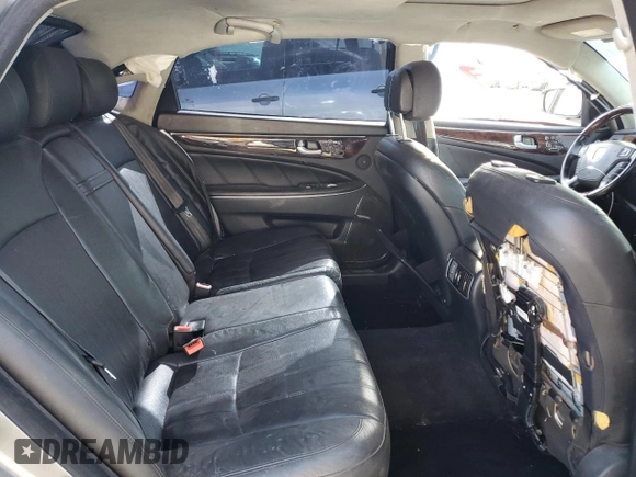 2013 Hyundai Equus Signature with VIN KMHGH4JH4DU058836, listed as a Copart auction lot 51837815 with 112,093 mi miles and Salvage Title. Bid and sale history available at DreamBid. Image 10.