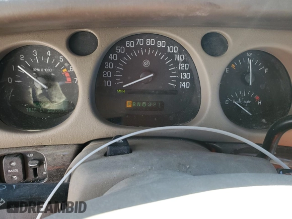 2003 Buick LeSabre Limited with VIN 1G4HR54K93U173624, listed as a Copart auction lot 46119325 with 252,755 mi miles and Salvage title. Bid and sale history available at DreamBid. Image 9.