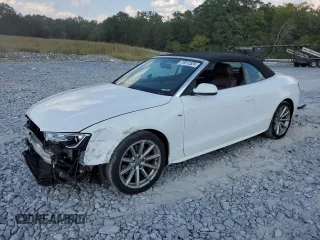 2016 Audi A5 Premium with VIN WAUD2AFH5GN000987, listed as a Copart auction lot 73012524 with 63,189 mi miles and Salvage title. Bid and sale history available at DreamBid. Image 1.