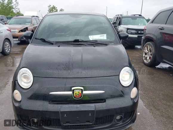 2012 FIAT 500 Abarth with VIN 3C3CFFFH9CT360049, listed as a IAAI auction lot 42319565 with 163,888 mi miles and . Bid and sale history available at DreamBid. Image 6.