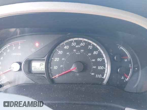 2011 Toyota Sienna LE AAS with VIN 5TDKK3DC9BS100414, listed as a IAAI auction lot 41901835 with 186,634 mi miles and . Bid and sale history available at DreamBid. Image 7.