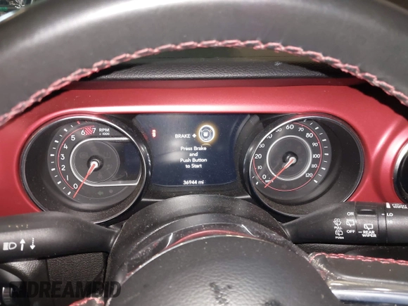2022 Jeep Wrangler Unlimited Rubicon с VIN 1C4HJXFN8NW242079, выставлен на аукционе IAAI как лот 41889541 с пробегом 36 944 миль миль и . История ставок и продаж доступна на DreamBid. Изображение 7.