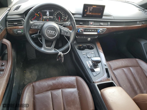 2017 Audi A4 ultra Premium with VIN WAUGMAF49HN071888, listed as a Copart auction lot 78382024 with 101,077 mi miles and Salvage Title. Bid and sale history available at carsss.com. Image 8.