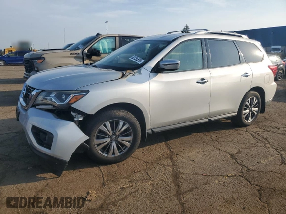 2018 Nissan Pathfinder S with VIN 5N1DR2MN3JC614612, listed as a Copart auction lot 62236595 with Not provided miles and Clean title. Bid and sale history available at DreamBid. Image 1.