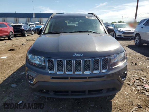 2017 Jeep Compass High Altitude with VIN 1C4NJCEB0HD185363, listed as a Copart auction lot 62654125 with 106,570 mi miles and Clean title. Bid and sale history available at DreamBid. Image 5.