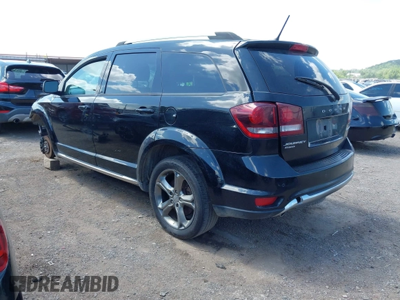 2016 Dodge Journey Crossroad Plus with VIN 3C4PDDGG4GT242199, listed as a IAAI auction lot 42530959 with 212,522 mi miles and . Bid and sale history available at DreamBid. Image 3.