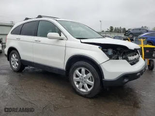 2007 Honda CR-V EX-L with VIN JHLRE48707C035408, listed as a Copart auction lot 52322795 with 84,291 mi miles and Salvage Title. Bid and sale history available at carsss.com. Image 4.