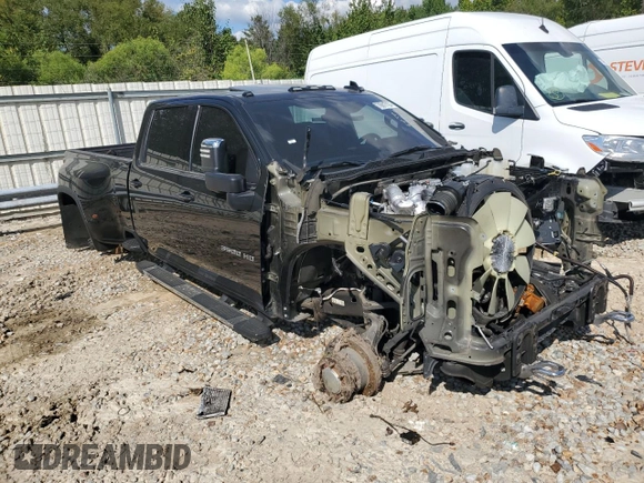 2022 Chevrolet Silverado 3500HD High Country with VIN 1GC4YVEY7NF166221, listed as a Copart auction lot 70817194 with 0 mi miles and Salvage Title. Bid and sale history available at carsss.com. Image 4.