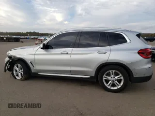 2021 BMW X3 xDrive30i with VIN 5UXTY5C0XM9H30211, listed as a Copart auction lot 41452455 with 42,884 mi miles and Non Repairable. Bid and sale history available at DreamBid. Image 2.