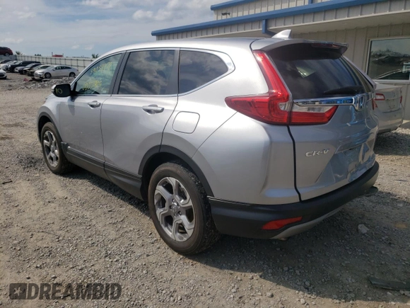 2018 Honda CR-V EX-L with VIN 7FARW2H8XJE031596, listed as a Copart auction lot 59059272 with 33,406 mi miles. Bid and sale history available at carsss.com. Image 3.