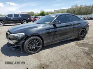 2017 BMW 2 Series 230i with VIN WBA2F9C33HV984130, listed as a Copart auction lot 54957085 with 94,809 mi miles and Salvage title. Bid and sale history available at DreamBid. Image 1.