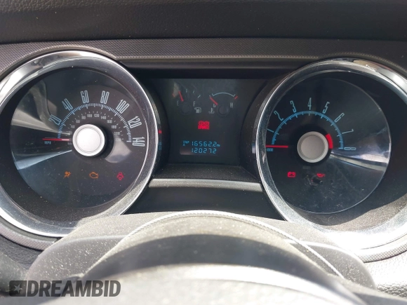 2010 Ford Mustang GT with VIN 1ZVBP8CH7A5162438, listed as a IAAI auction lot 42266967 with 120,272 mi miles and . Bid and sale history available at DreamBid. Image 7.