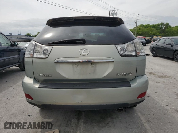 2007 Lexus RX 350 with VIN 2T2GK31U17C025674, listed as a Copart auction lot 54306215 with 181,479 mi miles and Clean Title. Bid and sale history available at DreamBid. Image 6.