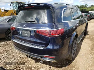 2020 Mercedes-Benz GLS with VIN 4JGFF8GE2LA175045, listed as a Copart auction lot 59666072 with 25,607 mi miles. Bid and sale history available at carsss.com. Image 4.
