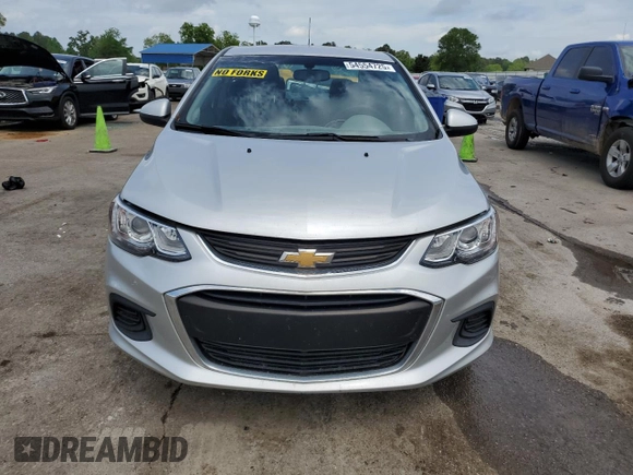 2020 Chevrolet Sonic LT with VIN 1G1JD5SB1L4108704, listed as a Copart auction lot 54554725 with 58,900 mi miles and Salvage title. Bid and sale history available at DreamBid. Image 5.
