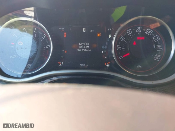 2018 Dodge Challenger GT with VIN 2C3CDZGG6JH229972, listed as a IAAI auction lot 41886155 with 75,067 mi miles. Bid and sale history available at carsss.com. Image 7.