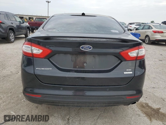 2013 Ford Fusion SE with VIN 3FA6P0HR0DR358543, listed as a Copart auction lot 60919215 with Not provided miles and Salvage title. Bid and sale history available at DreamBid. Image 6.