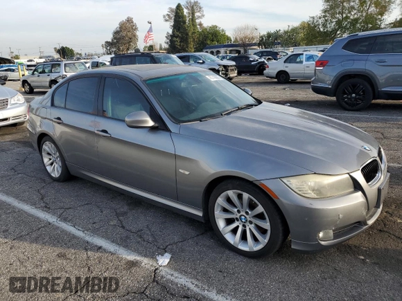 2011 BMW 3 Series 328i with VIN WBAPH5C53BA447329, listed as a Copart auction lot 45743985 with 153,775 mi miles and Clean Title. Bid and sale history available at carsss.com. Image 4.