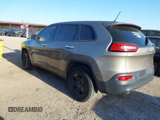 2016 Jeep Cherokee Sport with VIN 1C4PJLAB7GW258181, listed as a IAAI auction lot 42017043 with 154,545 mi miles and . Bid and sale history available at DreamBid. Image 3.