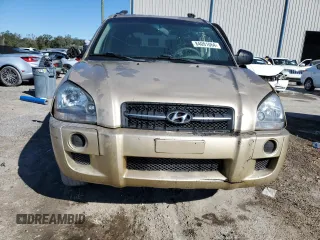 2005 Hyundai Tucson GL with VIN KM8JM12B45U123972, listed as a Copart auction lot 84091064 with 267,700 mi miles and Salvage Title. Bid and sale history available at carsss.com. Image 5.