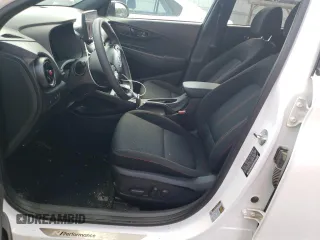 2023 Hyundai Kona N Line with VIN KM8K3CA39PU985326, listed as a Copart auction lot 65577004 with 68,719 mi miles and Salvage Title. Bid and sale history available at carsss.com. Image 7.