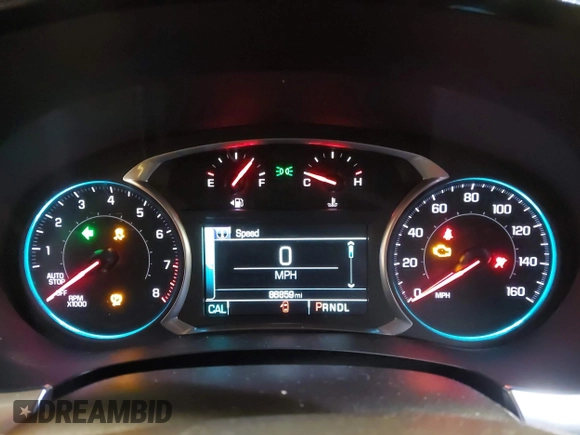 2019 Chevrolet Traverse LT Cloth with VIN 1GNEVGKW2KJ215529, listed as a IAAI auction lot 41723523 with 86,859 mi miles. Bid and sale history available at carsss.com. Image 7.