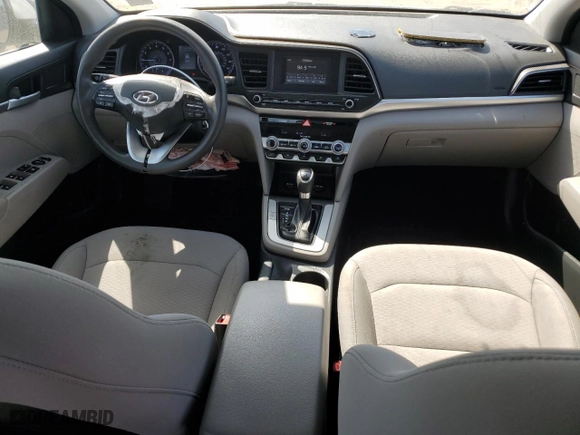 2020 Hyundai Elantra SE with VIN 5NPD74LF7LH512575, listed as a Copart auction lot 51010395 with 51,399 mi miles and Clean Title. Bid and sale history available at carsss.com. Image 8.