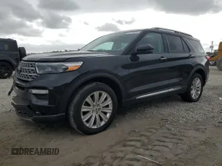 2021 Ford Explorer Limited with VIN 1FM5K8FW6MNA12197, listed as a Copart auction lot 46164015 with 0 mi miles and Salvage Title. Bid and sale history available at carsss.com. Image 1.