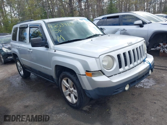 2011 Jeep Patriot Sport with VIN 1J4NF1GBXBD118483, listed as a IAAI auction lot 42039168 with 174,048 mi miles. Bid and sale history available at carsss.com. Image 1.
