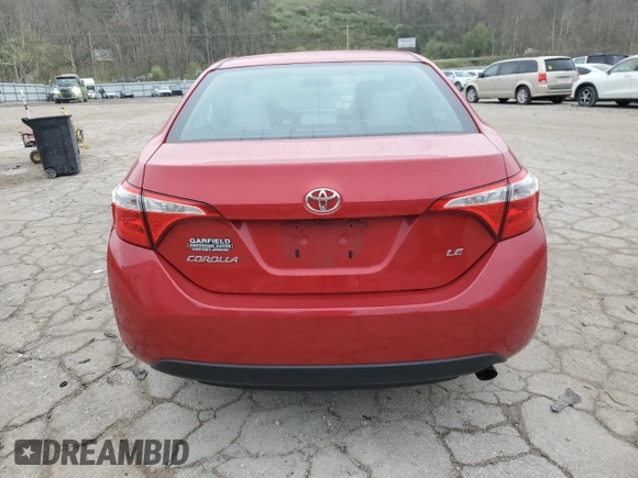 2016 Toyota Corolla L with VIN 2T1BURHE5GC676235, listed as a Copart auction lot 52532125 with 71,482 mi miles and Salvage Title. Bid and sale history available at DreamBid. Image 6.