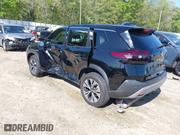 2022 Nissan Rogue SV with VIN 5N1BT3BB2NC691761, listed as a IAAI auction lot 41999858 with 47,892 mi miles and . Bid and sale history available at DreamBid. Image 3.