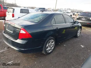 2010 Ford Fusion SE with VIN 3FAHP0HA8AR114637, listed as a IAAI auction lot 41110324 with 219,661 mi miles. Bid and sale history available at carsss.com. Image 4.