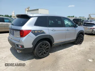 2023 Honda Passport EX-L z VIN 5FNYF8H55PB036004, wystawiony jako Copart lot #59042045 z przebiegiem 9 083 mil mil oraz Szkoda całkowita • Salvage title. Historia ofert i sprzedaży dostępna na DreamBid. Obrazek 3.