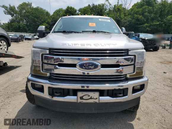 2018 Ford F-250 XL with VIN 1FT7W2BT0JEC53209, listed as a Copart auction lot 58600985 with Not provided miles and Salvage title. Bid and sale history available at DreamBid. Image 5.