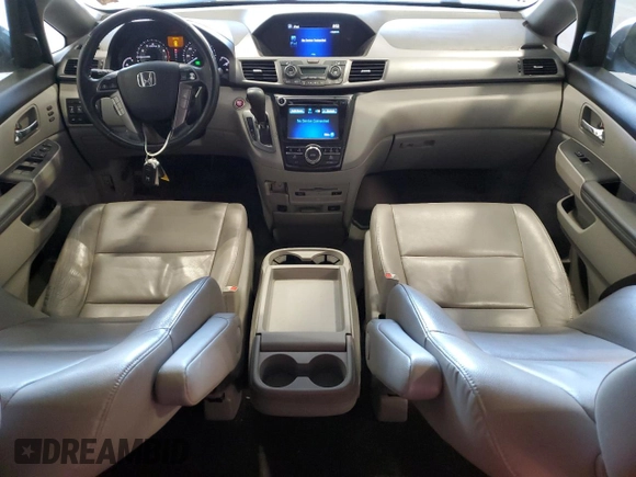 2014 Honda Odyssey Touring with VIN 5FNRL5H97EB005977, listed as a Copart auction lot 53849025 with 229,915 mi miles and Non Repairable. Bid and sale history available at DreamBid. Image 8.