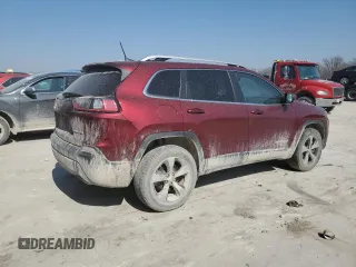2019 Jeep Cherokee Limited with VIN 1C4PJMDX9KD373902, listed as a Copart auction lot 49121665 with 115,774 mi miles and Salvage Title. Bid and sale history available at carsss.com. Image 3.