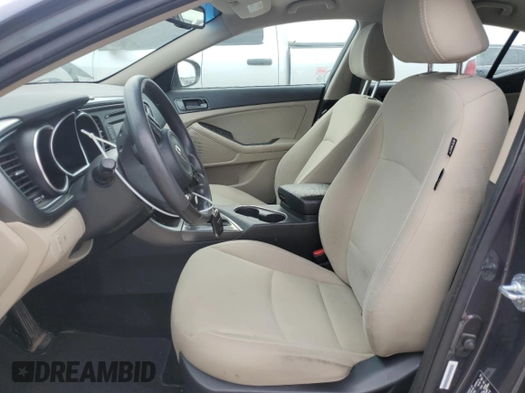 2015 Kia Optima LX with VIN 5XXGM4A76FG446084, listed as a Copart auction lot 60459275 with 91,621 mi miles and Clean title. Bid and sale history available at DreamBid. Image 7.