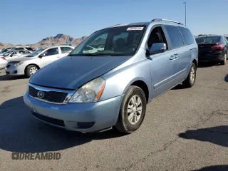 2012 Kia Sedona LX with VIN KNDMG4C78C6493070, listed as a Copart auction lot 74258754 with 94,060 mi miles and Clean Title. Bid and sale history available at carsss.com. Image 1.