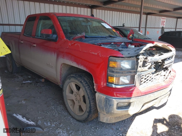 2014 Chevrolet Silverado 1500 LT with VIN 1GCRCREC4EZ260684, listed as a IAAI auction lot 41340248 with 156,612 mi miles. Bid and sale history available at carsss.com. Image 1.