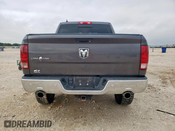 2015 Ram 1500 Big Horn with VIN 1C6RR6LM5FS755518, listed as a Copart auction lot 58826205 with 211,566 mi miles and Salvage title. Bid and sale history available at DreamBid. Image 6.