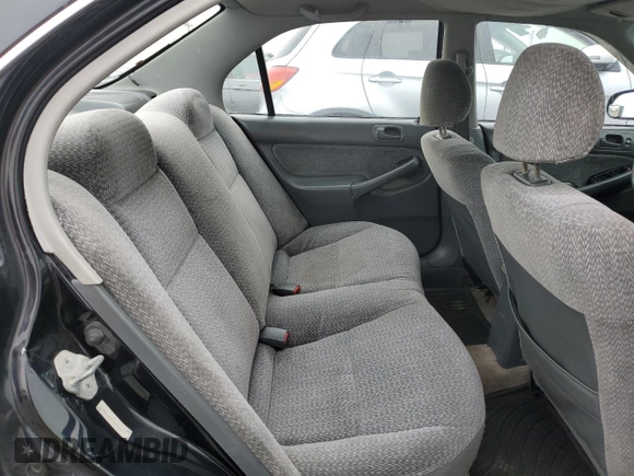 1999 Honda Civic LX with VIN 2HGEJ6677XH585273, listed as a Copart auction lot 51164635 with 184,874 mi miles and Salvage Title. Bid and sale history available at DreamBid. Image 10.