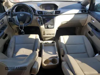 2014 Honda Odyssey EX-L with VIN 5FNRL5H61EB077828, listed as a Copart auction lot 46304125 with 104,367 mi miles and Salvage Title. Bid and sale history available at DreamBid. Image 8.