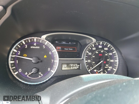 2015 Infiniti QX60 with VIN 5N1AL0MM0FC513356, listed as a Copart auction lot 58204695 with 178,423 mi miles and Clean title. Bid and sale history available at DreamBid. Image 9.