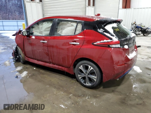 2021 Nissan LEAF SV Plus z VIN 1N4BZ1CV6MC554732, wystawiony jako Copart lot #86534494 z przebiegiem Nie podano mil oraz Szkoda całkowita • Salvage title. Historia ofert i sprzedaży dostępna na DreamBid. Obrazek 2.