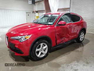 2019 Alfa Romeo Stelvio z VIN ZASPAKAN9K7C30946, wystawiony jako Copart lot #59011975 z przebiegiem 39 484 mil mil oraz Szkoda całkowita • Salvage title. Historia ofert i sprzedaży dostępna na DreamBid. Obrazek 1.