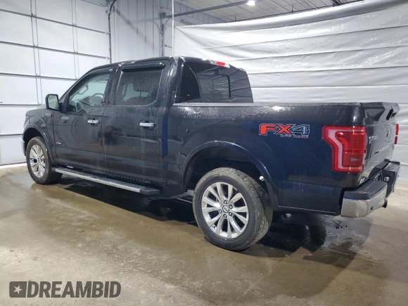 2015 Ford F-150 XLT with VIN 1FTEW1EG0FFB17941, listed as a Copart auction lot 49900765 with 92,602 mi miles and Salvage Title. Bid and sale history available at carsss.com. Image 2.
