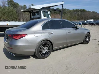 2023 Mercedes-Benz C 300 with VIN W1KAF4HBXPR151617, listed as a Copart auction lot 47285225 with 32,952 mi miles and Salvage Title. Bid and sale history available at DreamBid. Image 3.