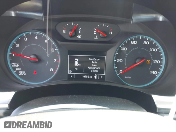 2020 Chevrolet Traverse with VIN 1GNERMKW4LJ168265, listed as a IAAI auction lot 42221889 with 110,795 mi miles and . Bid and sale history available at DreamBid. Image 7.