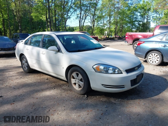 2008 Chevrolet Impala LT with VIN 2G1WT58K981335769, listed as a IAAI auction lot 42138473 with 162,485 mi miles and . Bid and sale history available at DreamBid. Image 1.